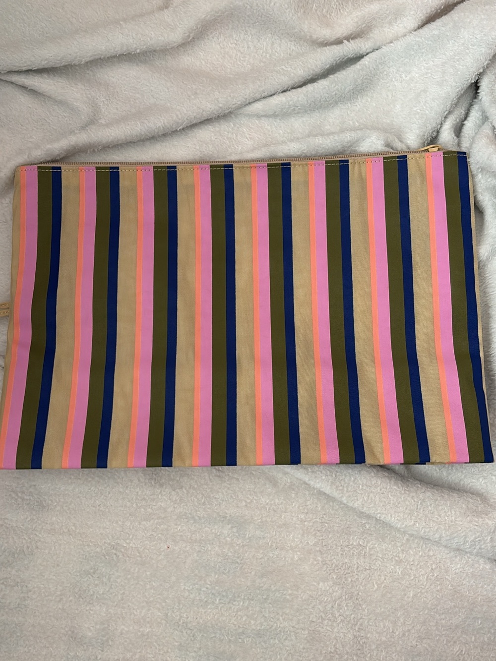 Baggu large go pouch stripes